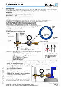 Pressure Regulator for CO2 MA60-20