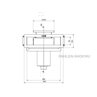 Скиммер Classic Wide 385, Pahlen 112970