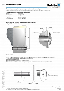 Inlet nozzle marine MA55-17