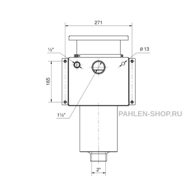 Скиммер Marine CA-L, Pahlen 124991